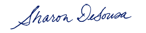 Signature | Sharon DeSousa